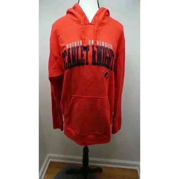 Champion Rutgers University Scarlet Knights Pullover Hoodie, Size XL - Picture 1 of 14
